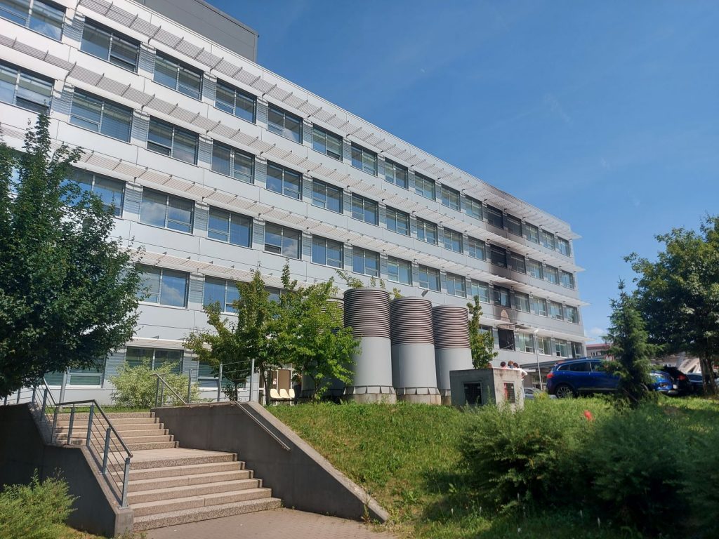 Budova urgentného príjmu Rrastislavova UNLP Košice po požiari