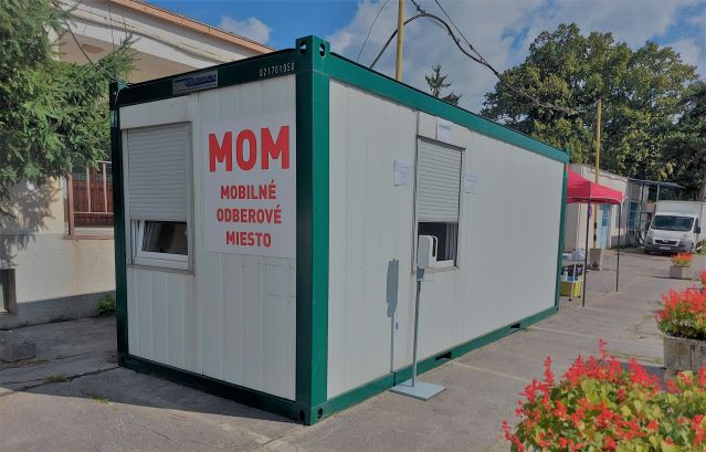 Mobilné odberové miesto Rastislavova 43