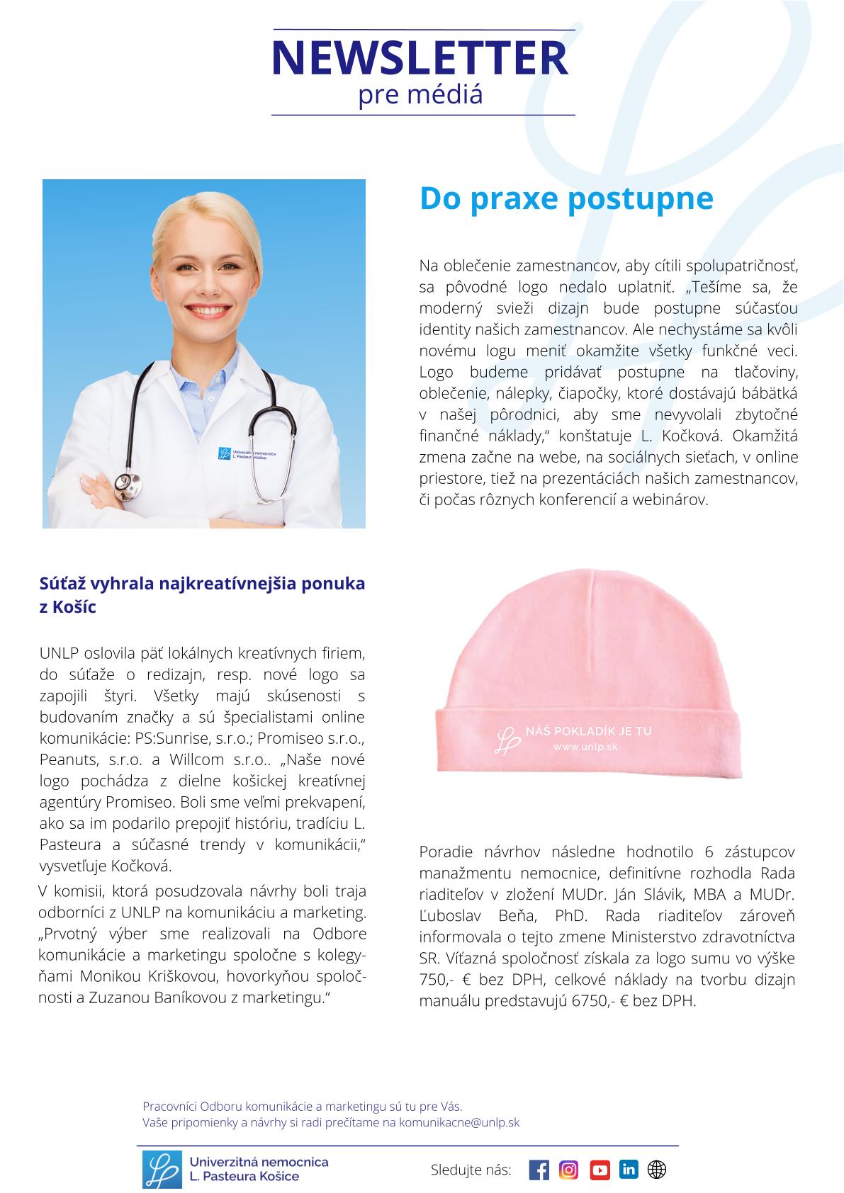 stvrta strana newsletter NOVE LOGO UNLP