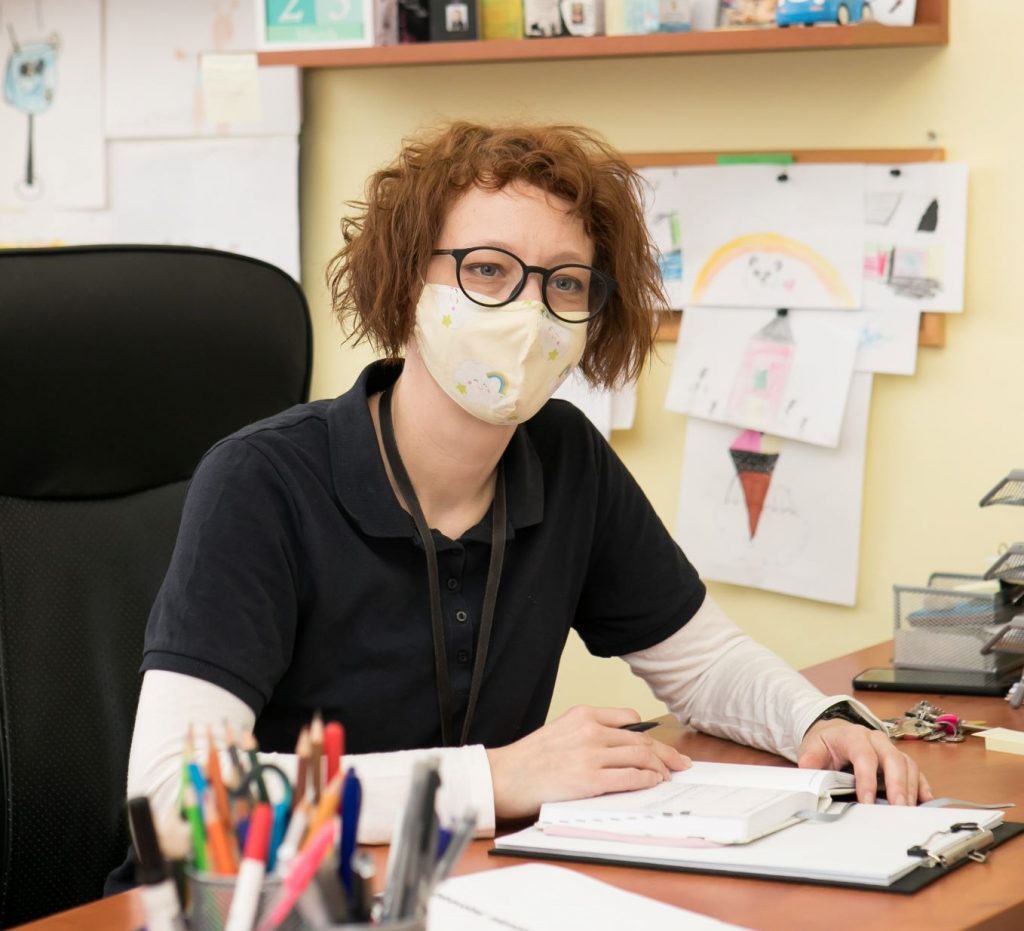 klinicka psychologička MUDr. Patrícia Vesel Ganoczyová z I. psychiatrickej kliniky Univerzitnej nemocnice L. Pasteura v Košiciach.