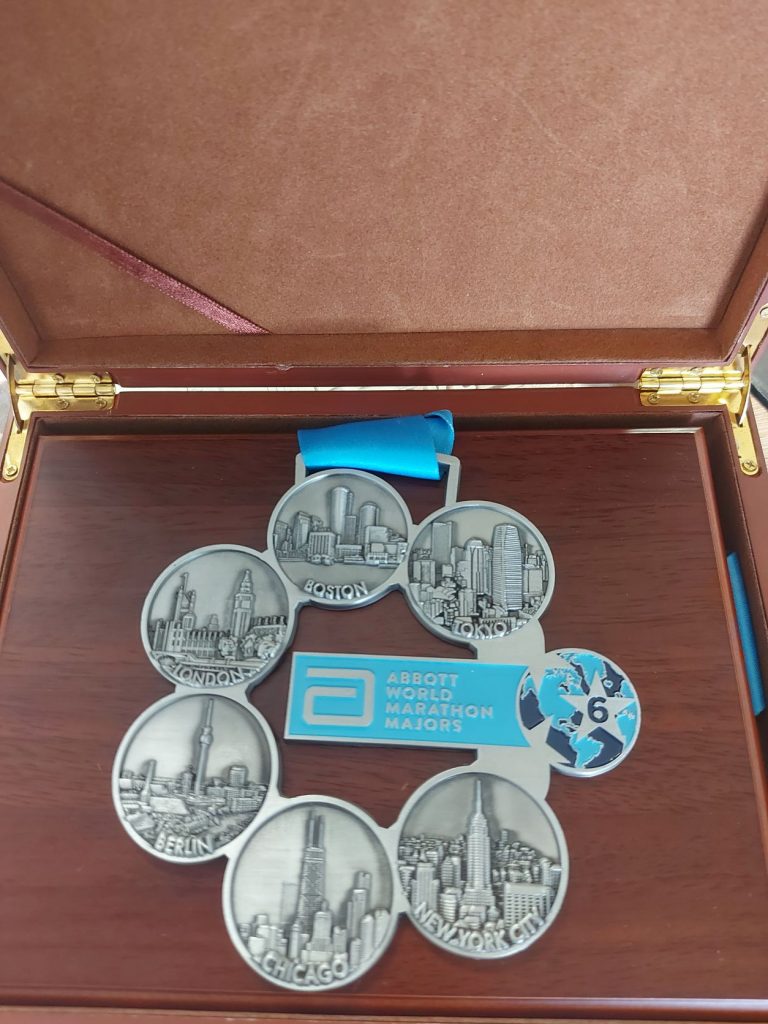 medaily roberta tatraia, bežca z UNLP