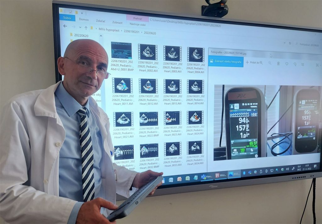 MUDr. Krcho na telekonferencii