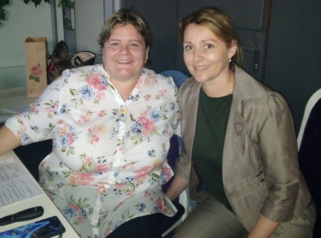 PhDr. Jana Fabianová a alena Madarova, sestry z KÚCH.