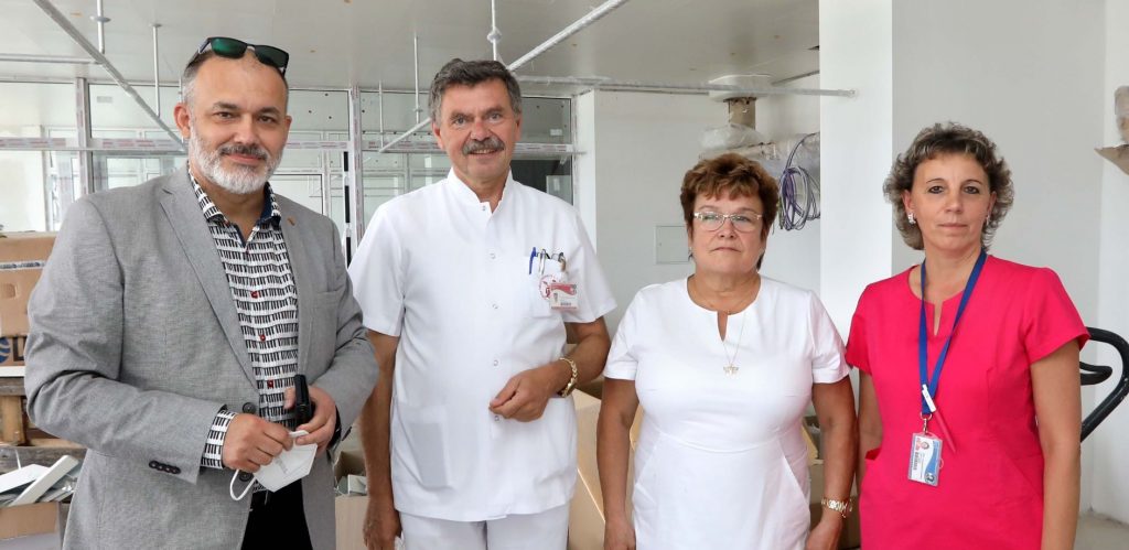 Kontrolný deň počas rekonštrukcie na I.CHK