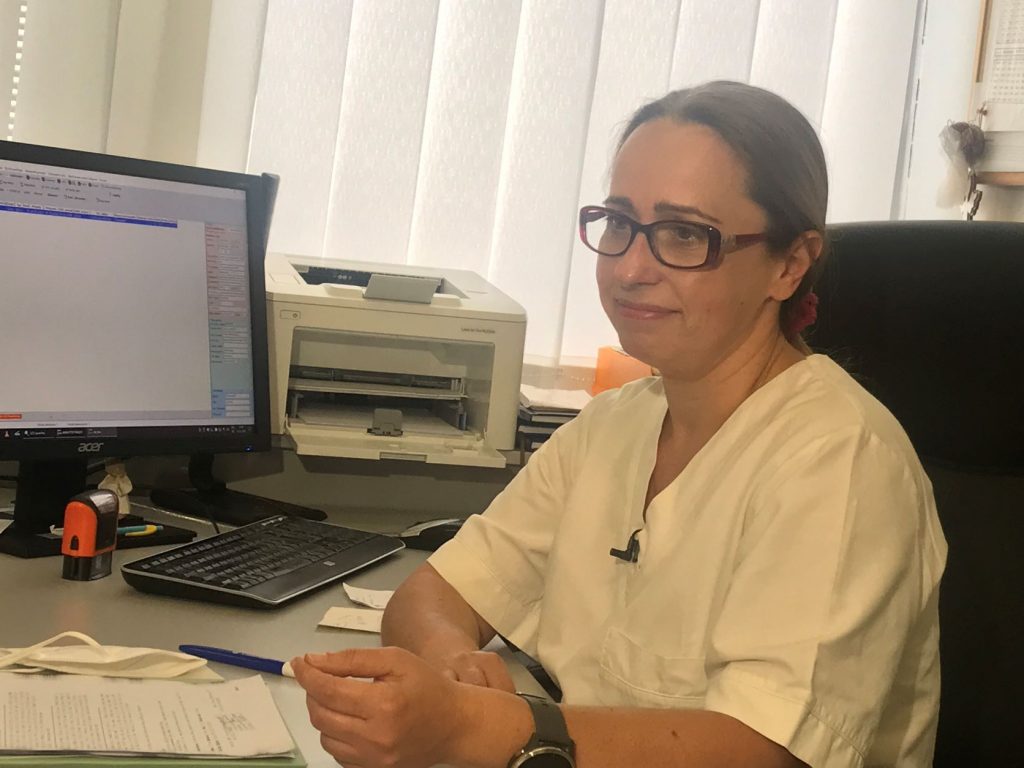 MUDr. Baltesová, transplantačné oddelenie